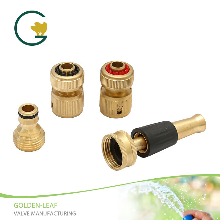 GOLDE-LEAF VALVE、プレミアム真鍮製ガーデン ホース コネクタ セットで世界的な存在感を強化